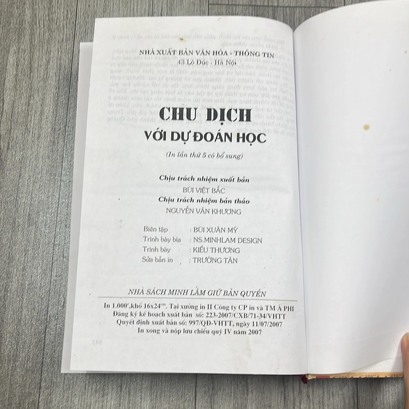 Chu dịch với dự đoán học. 3b5 531794