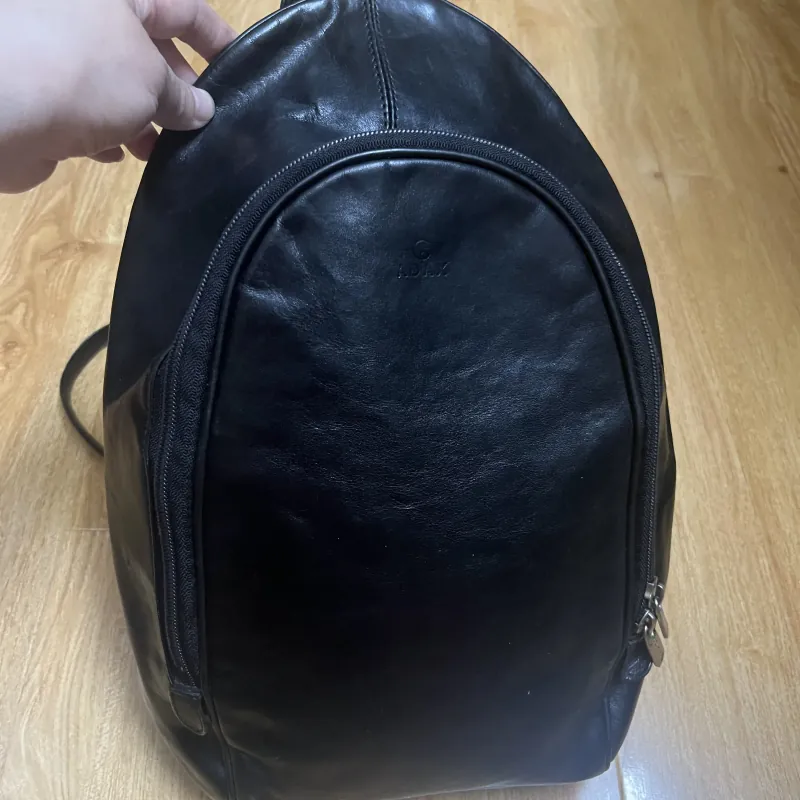 Balo nữ 19*34*9 da mộc 2hand 992594