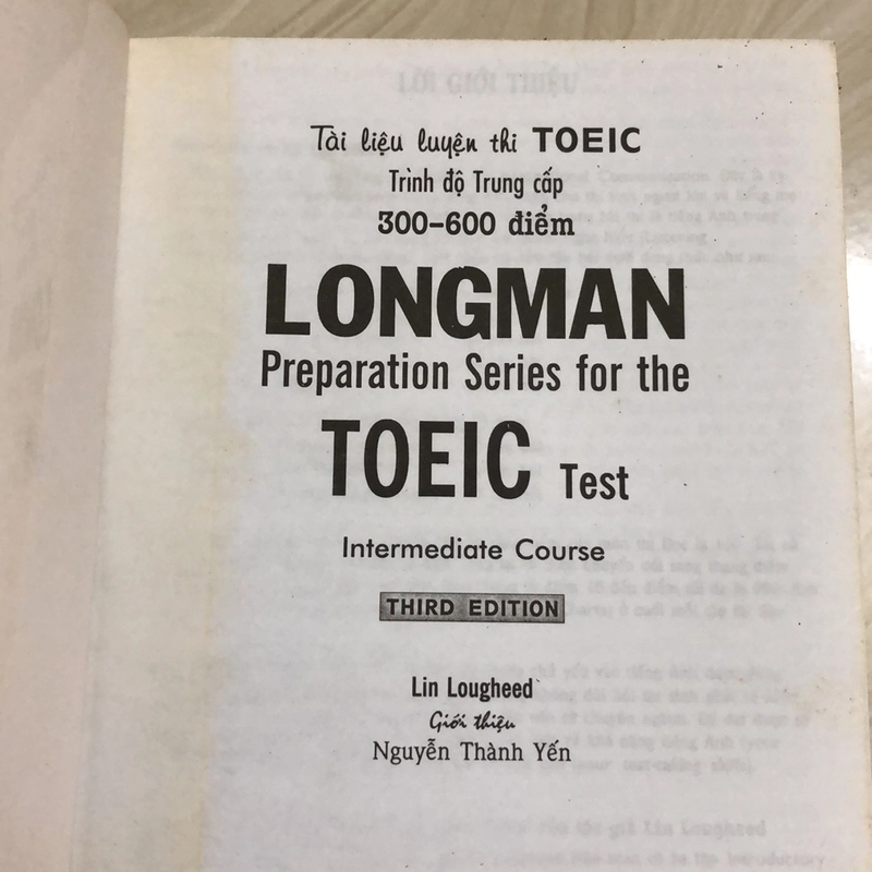 Bộ 2 cuốn sách - LONGMAN TOEIC TEST (with answer key)  332591