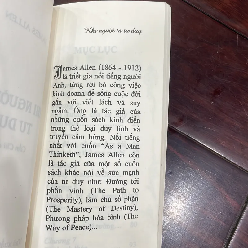 Khi người ta tư duy - James Allen  1026688