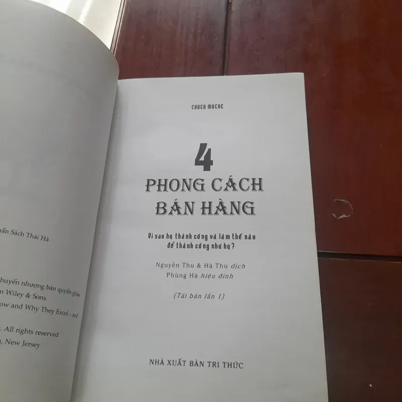 Chuck Mache - 4 PHONG CÁCH BÁN HÀNG 713179