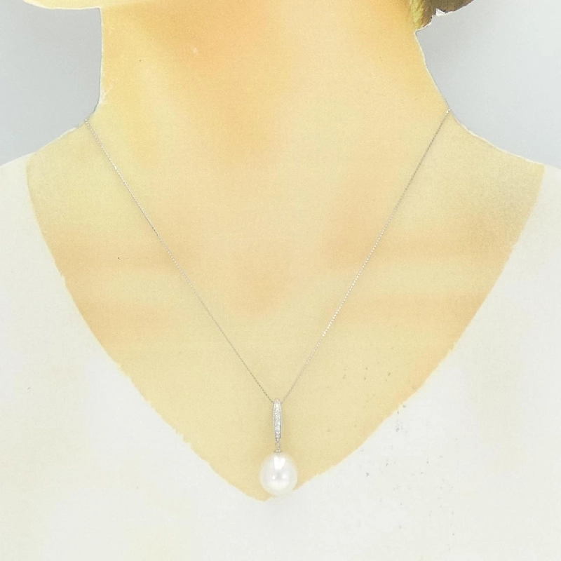 K18WG Ngọc trai trắng - Hàng hiệu Authentic 855842