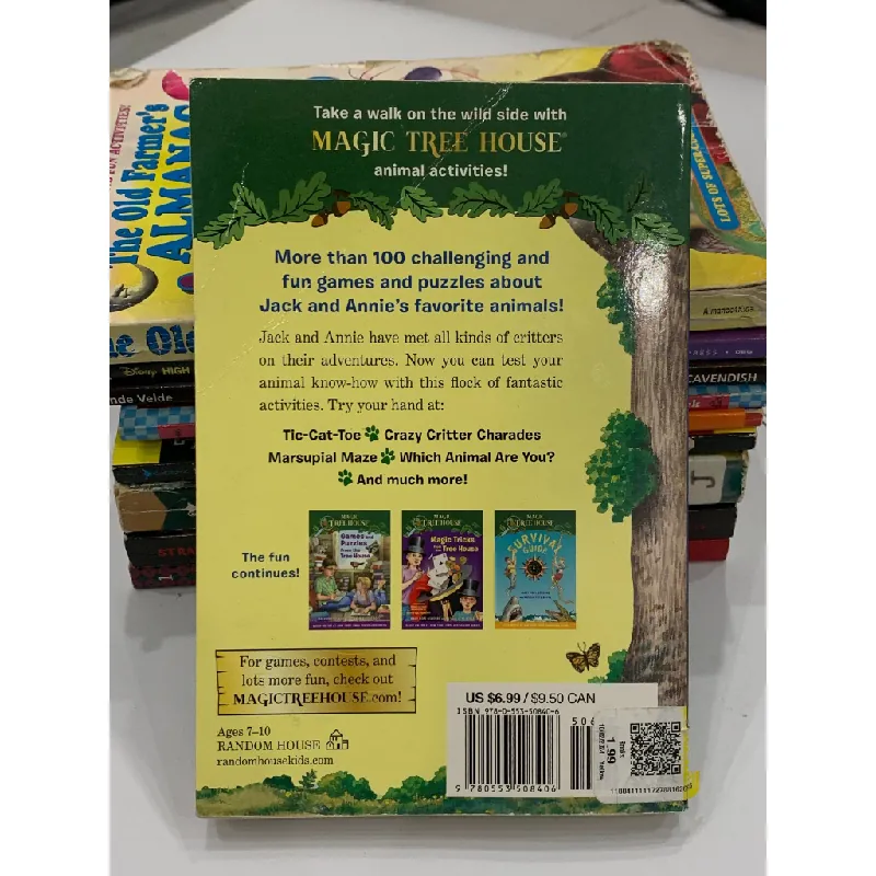 Magic Tree House: Animal Games and Puzzles – Mary Pope Osborne & Natalie Pope Boyce 559606