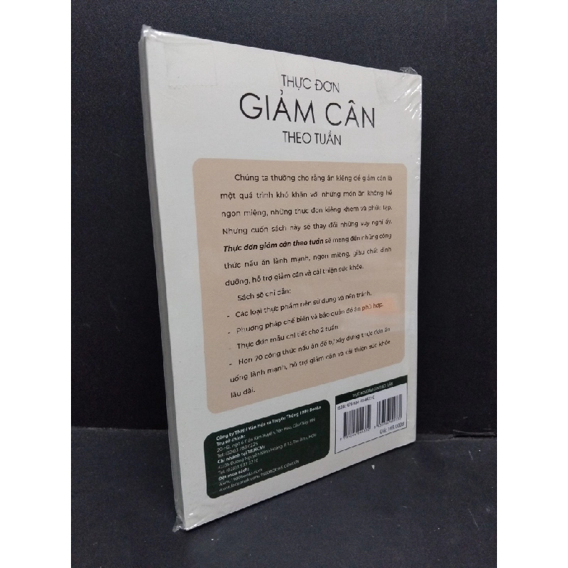 Thực đơn giảm cân theo tuần Dorothy Calimeris & Lulu Cook mới 100% HCM.ASB2310 448324