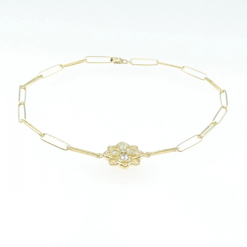 K18YG Hoa văn Bạc Đá Quý 0.22CT - Hàng hiệu Chính hãng 877798