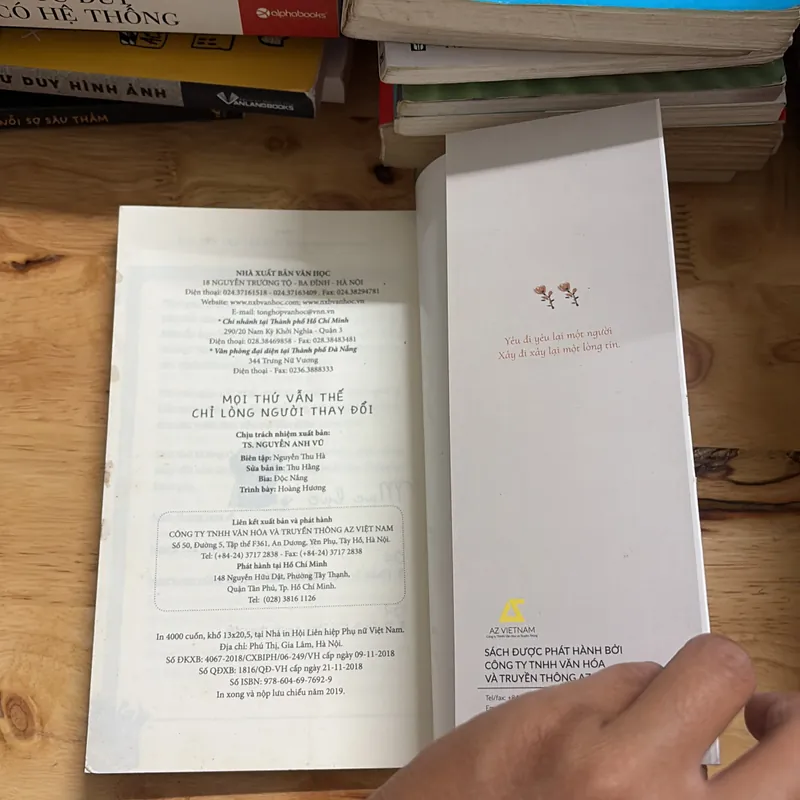 II Tựa sách: Mọi Thứ Vẫn Thế Chỉ Lòng Người Thay Đổi - Thảo Xù - 2019 696007