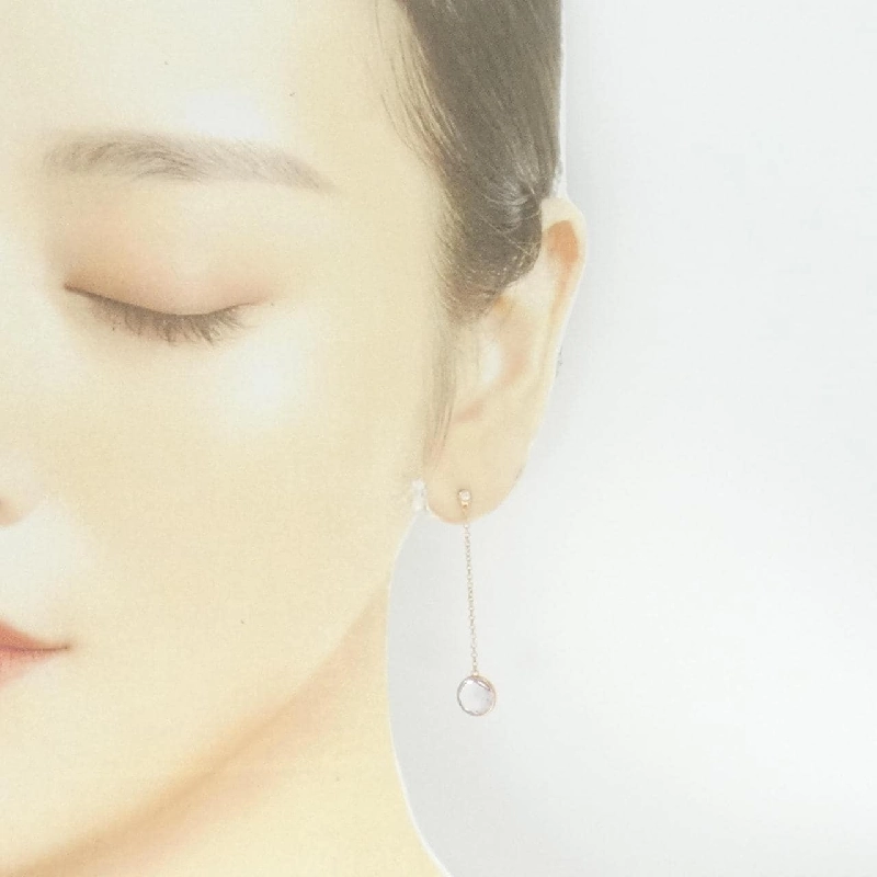 K18PG Amethyst Bông tai - Hàng hiệu Authentic 873326