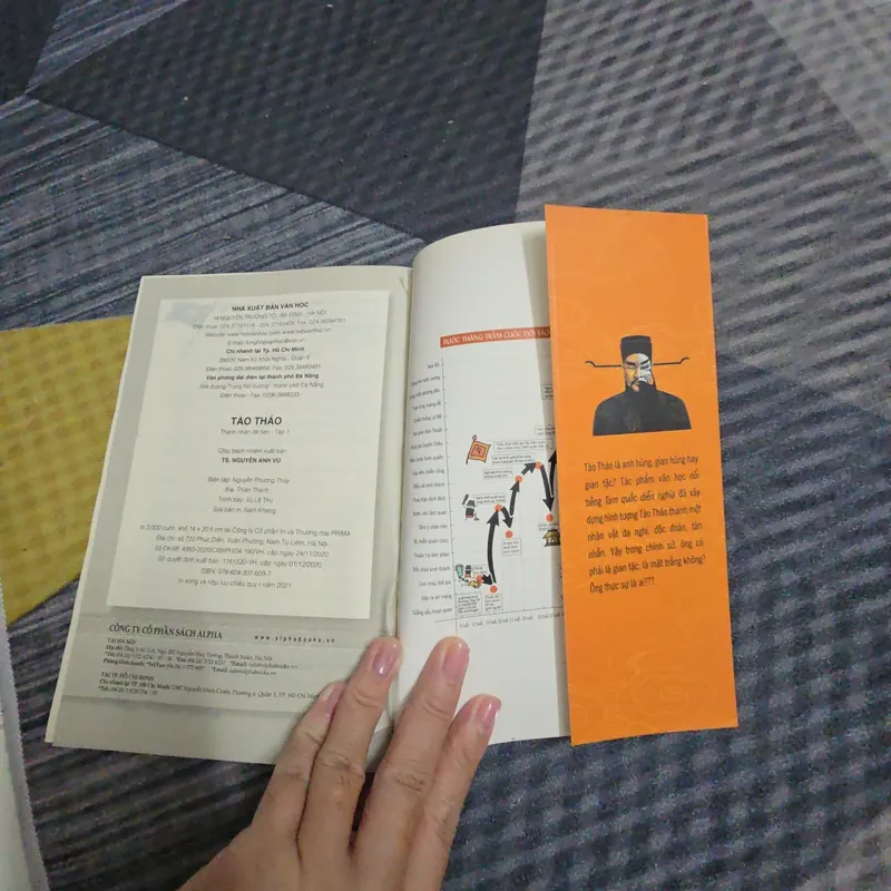 Tào Tháo - Thánh Nhân Đê Tiện tập 1 ( sách mình mua chính tại nhà sách, có tem của Alpha) 674519