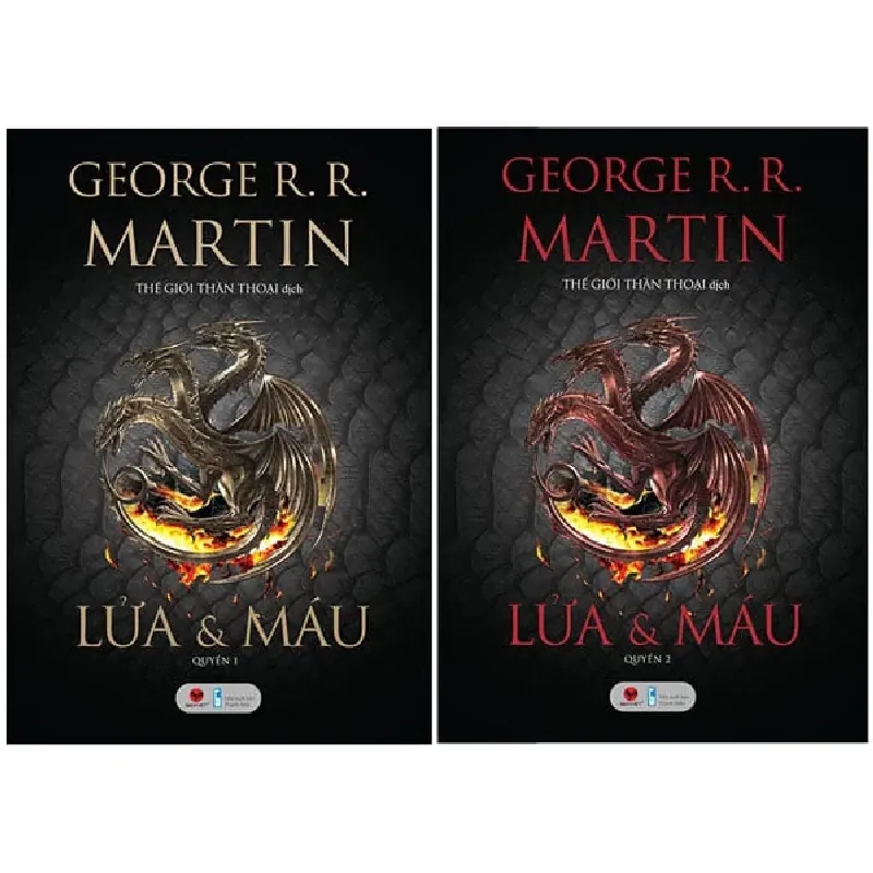 Lửa Và Máu (Bộ 2 Cuốn) - George R. R. Martin, Mới 90% (TrieuL) 989939