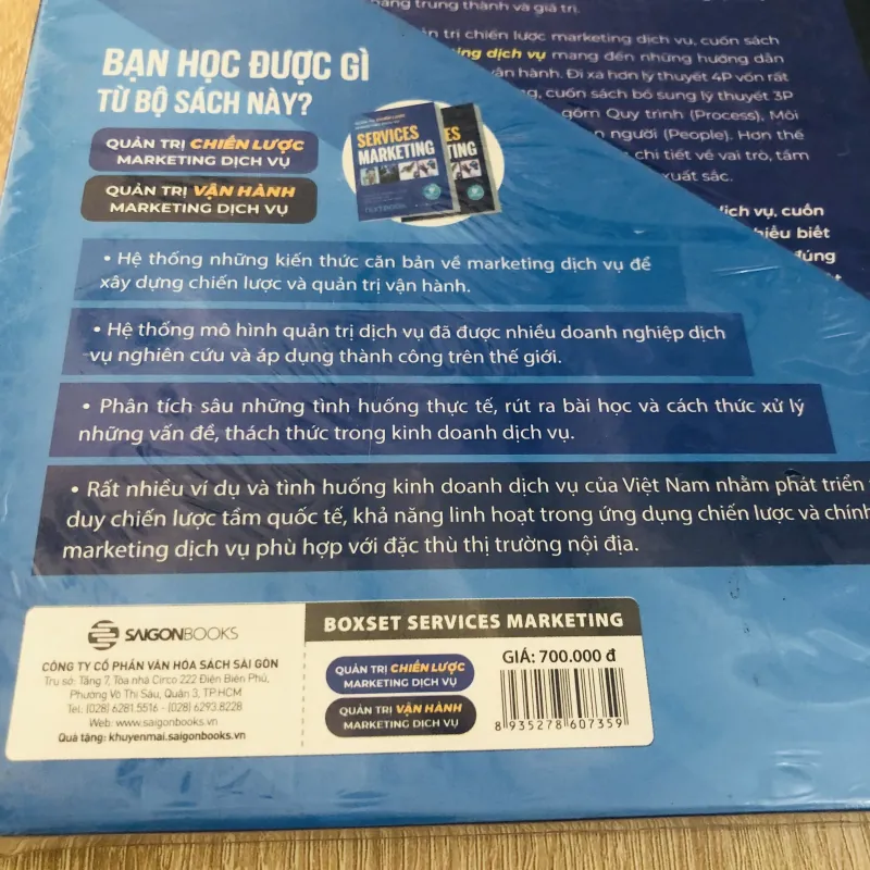 Quản Trị Chiến Lược & Vận Hành Marketing Dịch Vụ (Services Marketing)  935070