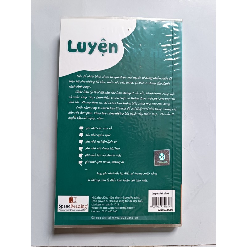 Combo Luyện trí nhớ bằng kỹ năng ghi nhớ + Cải thiện trí nhớ chỉ trong 7 ngày (mới 99%) 150202