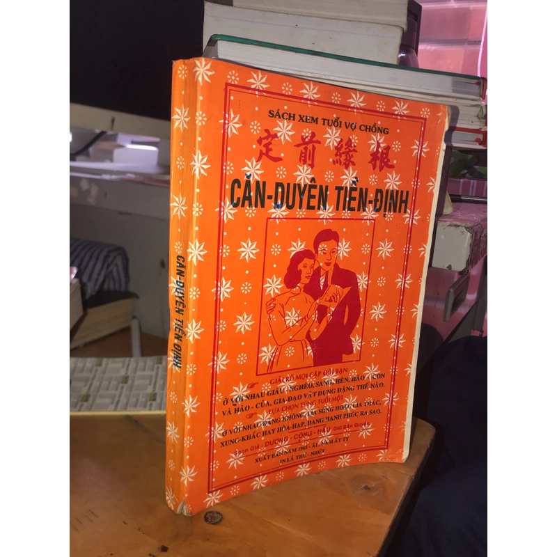 Sách xem tuổi vợ chồng - Căn duyên tiền định 507926