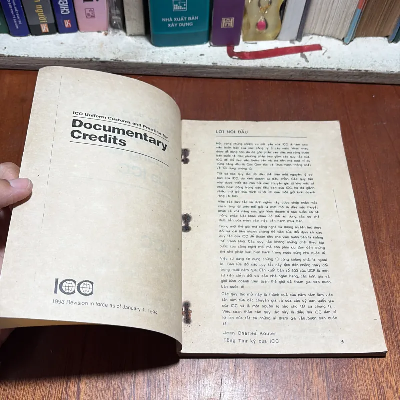 II Kinh Tế Ngoại Thương: Tín Dụng Chứng Từ Của ICC _ UCP 500 - 1994 927339