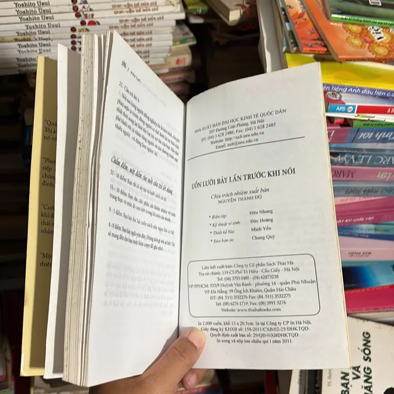 II Sách Kỹ Năng: Uốn Lưỡi 7 Lần Trước Khi Nói - Bill McFarlan - 2011 779266