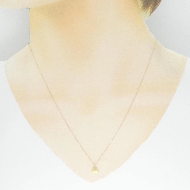 Dây chuyền kim cương K18YG 0.01CT - Hàng hiệu Chính hãng 863964