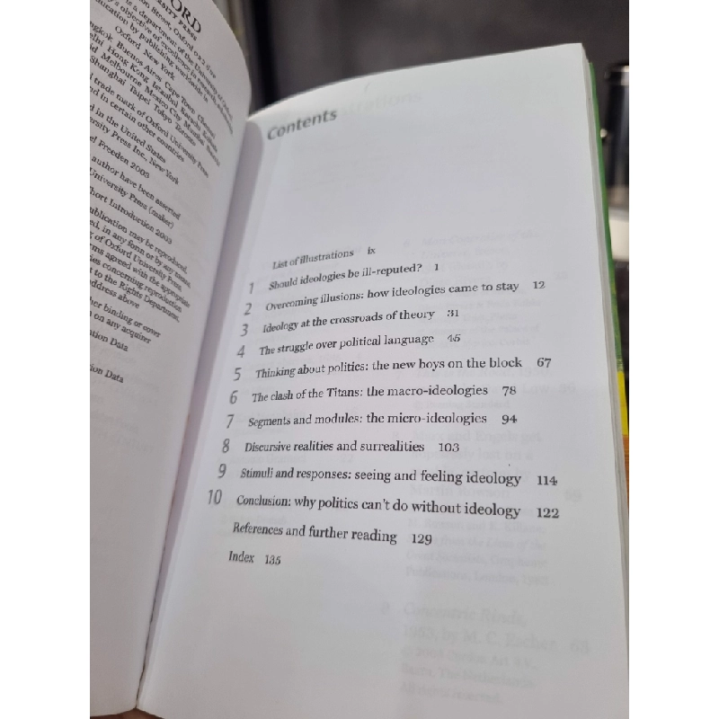 IDEOLOGY : A VERY SHORT INTRODUCTION - MICHAEL FREEDEN 120348