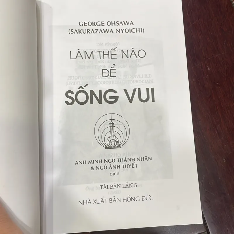 LÀM THẾ NÀO ĐỂ SỐNG VUI - George Ohsawa  1038586