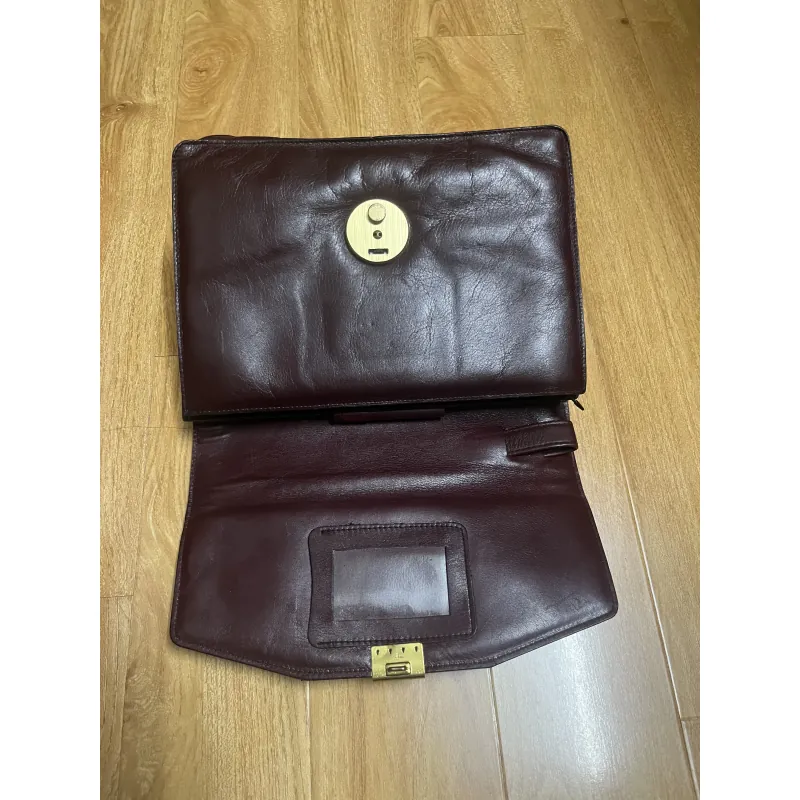 Clutch nữ 24x19x10 da thật 2hand 1002010