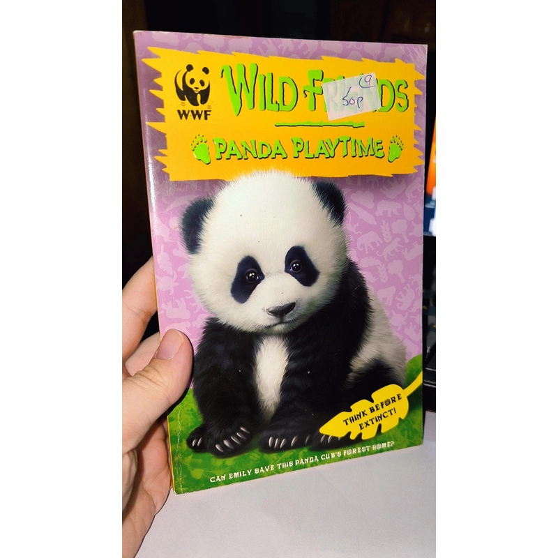 Ngoại văn động vật cho bé - PANDA PLAYTIME (Gâú trúc) (có vết bút bi) 496145