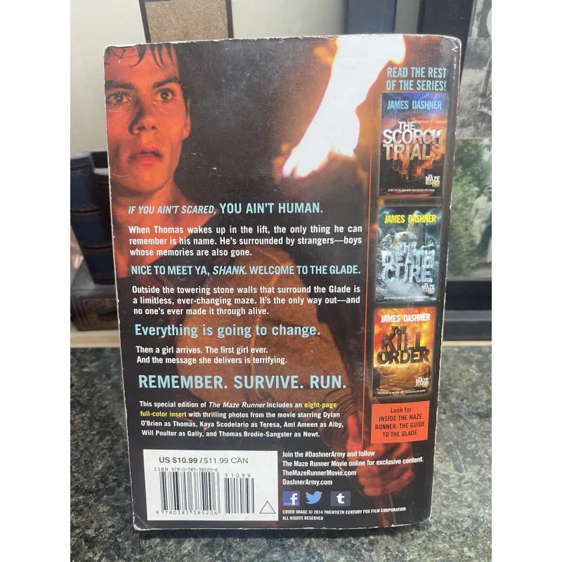 The maze runner James Dashner 748699