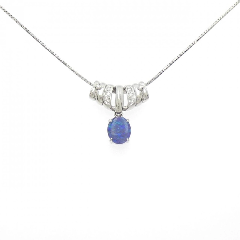 Dây chuyền Black Opal PT900/PT850 0.97CT - Hàng hiệu Chính hãng 858662