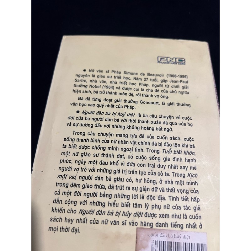 Người Đàn Bà Bị Huỷ Diệt - Simone de Beauvoir 114249