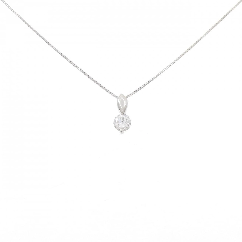 Dây chuyền kim cương Solitaire PT900/PT850 0.305CT - Hàng hiệu Chính hãng 861895