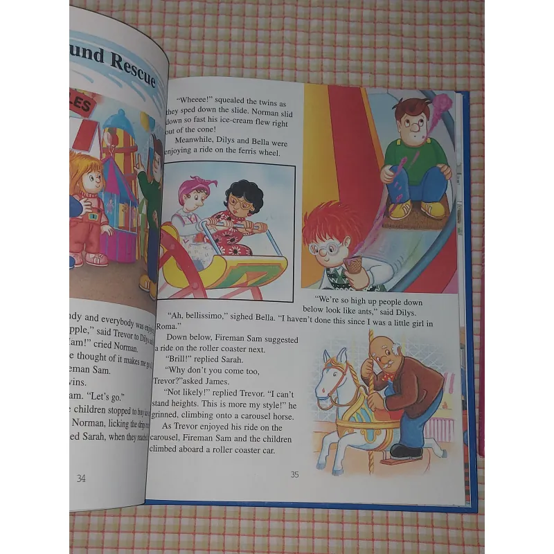 🚒 COMBO 2Q – YOUR FAVOURITE FIREMAN SAM STORY COLLECTION 713372