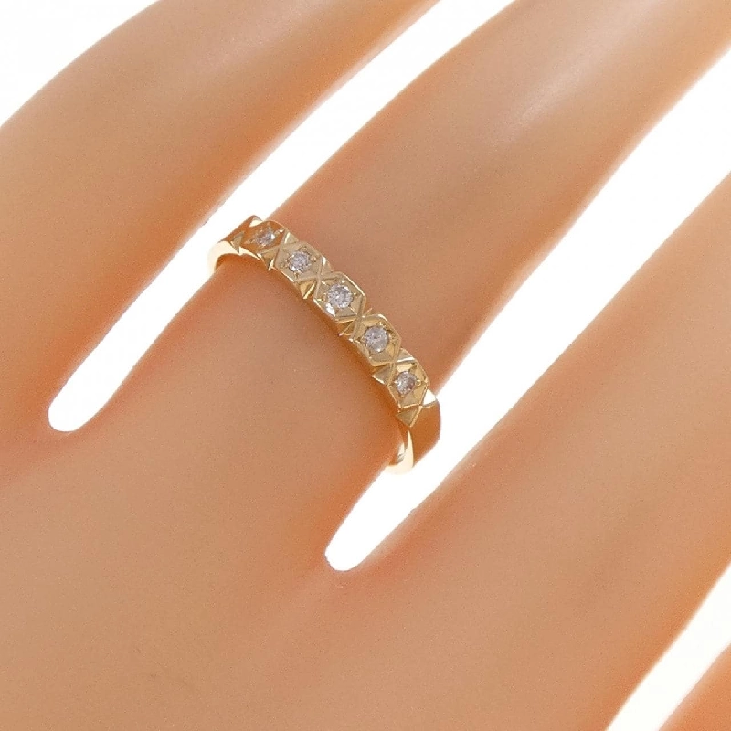 Nhẫn kim cương K18YG 668295