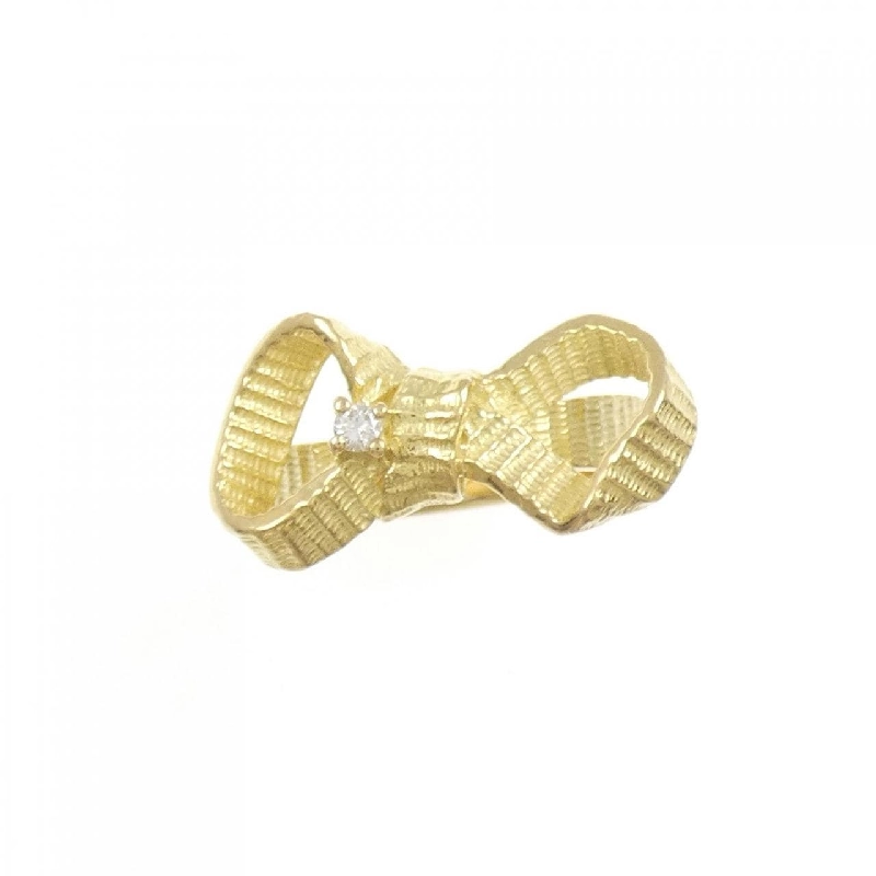 Nhẫn kim cương 750YG - Hàng hiệu Authentic 851602