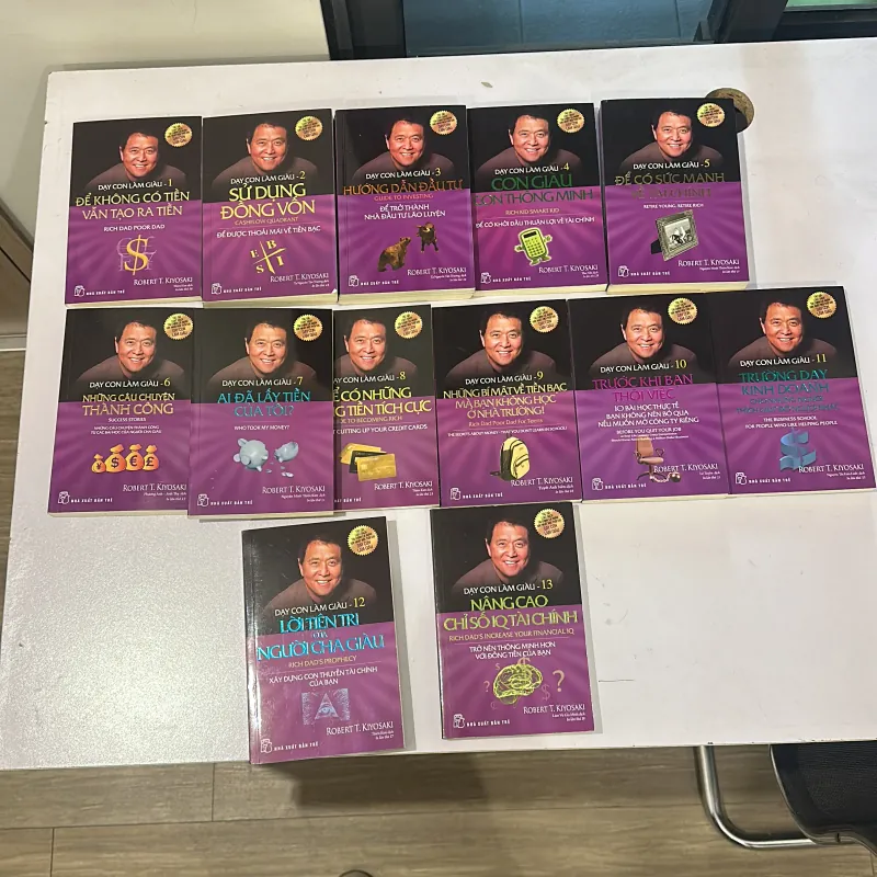 Cha Giàu Cha Nghèo - Robert T.Kiyosaki (trọn bộ 13 cuốn) 782813
