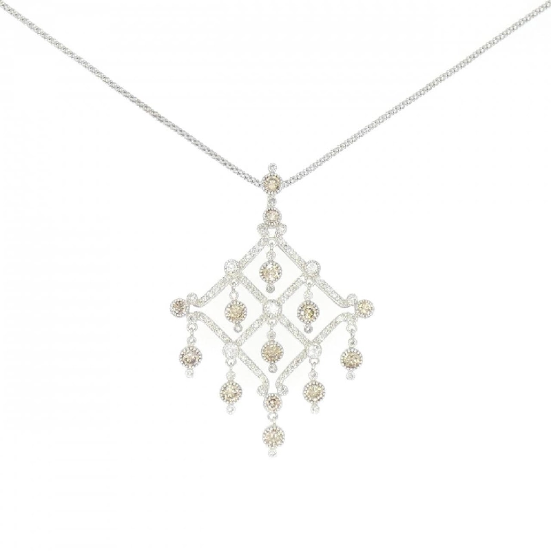 Dây chuyền kim cương K18WG 1.20CT - Hàng hiệu Chính hãng 864377