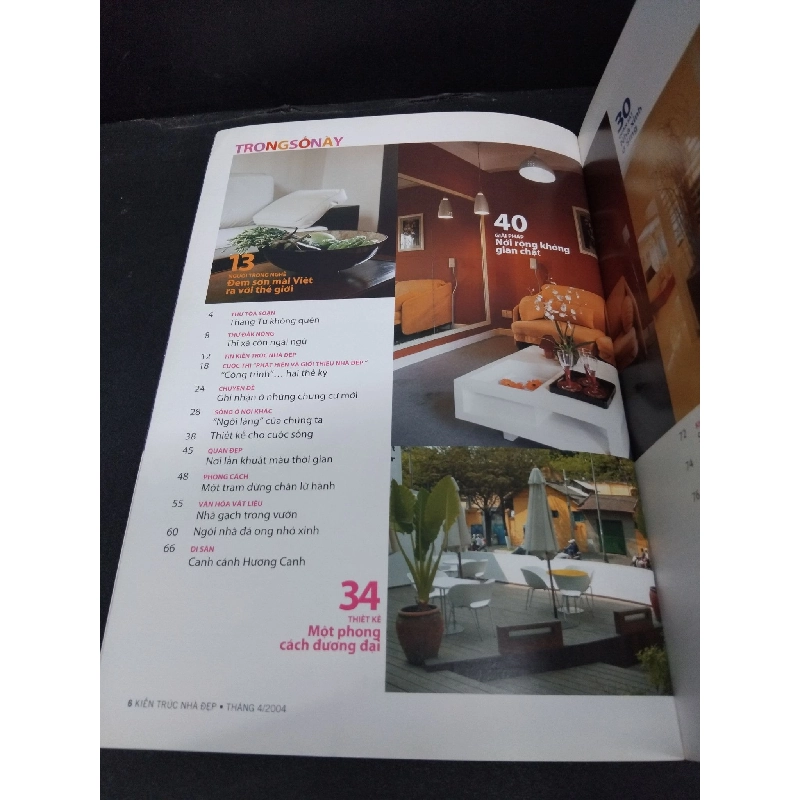 Kiến trúc nhà đẹp - Nơi lẩn khuất màu thời gian mới 80% ố nhẹ HCM1008 TẠP CHÍ, THIẾT KẾ, THỜI TRANG 924013