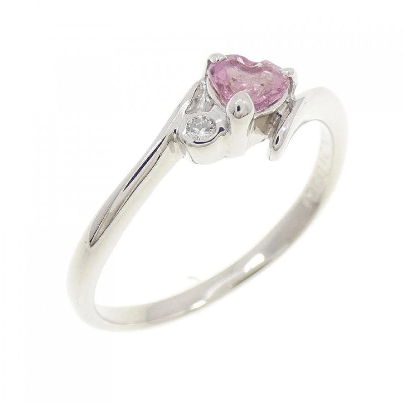 Nhẫn tourmaline hình trái tim PT850 0.21CT 668652