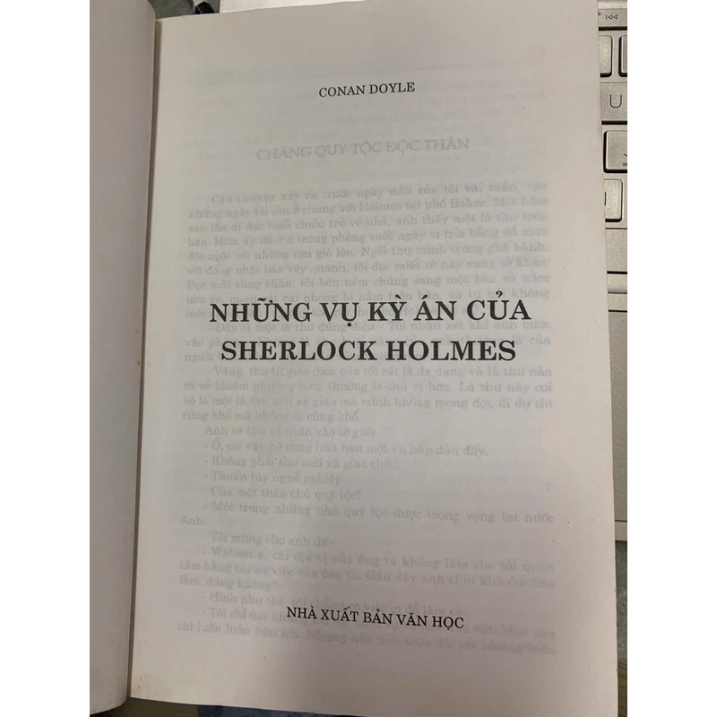 NHỮNG VỤ KỲ ÁN CỦA SHERLOCK HOLMES - CONAN DOYLE 526352