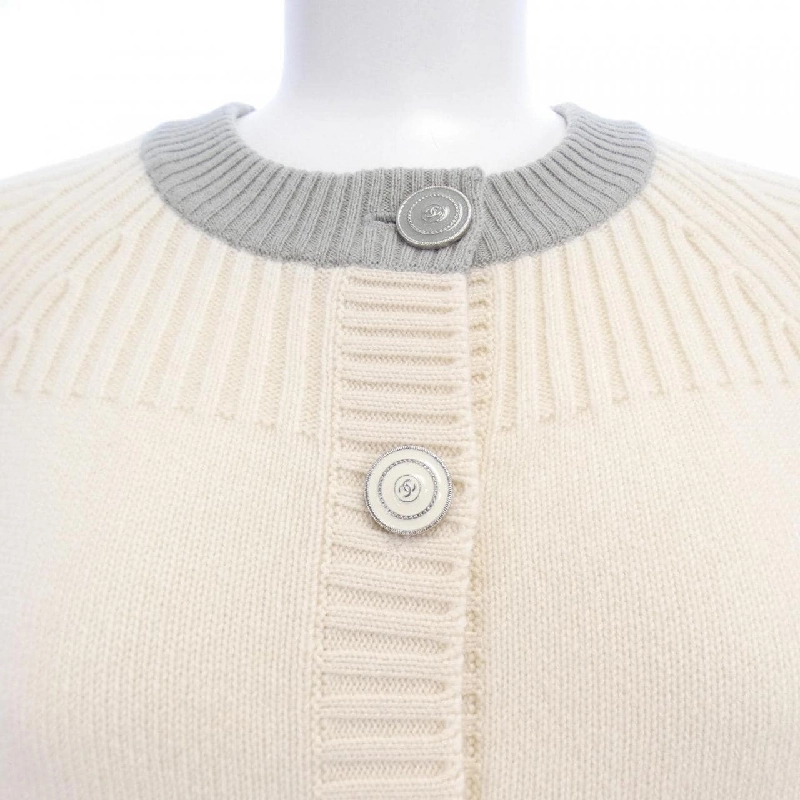 【Mã giảm giá】Áo khoác cardigan CHANEL 640375