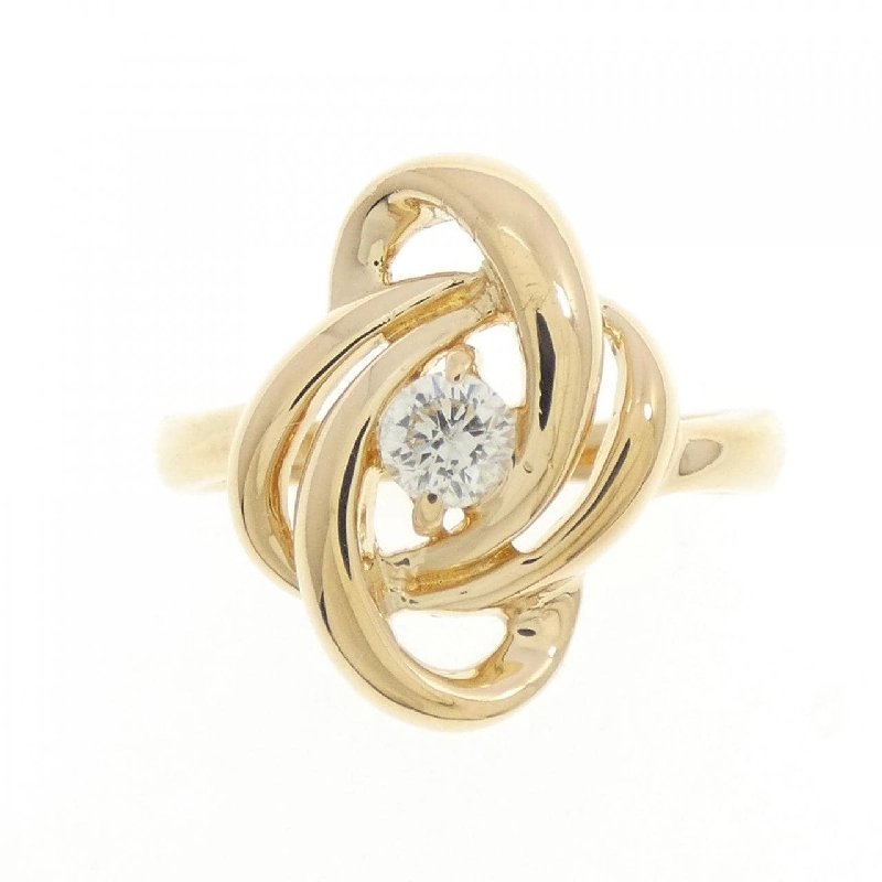 Nhẫn kim cương K18YG 0.15CT - Hàng hiệu Chính hãng 855521