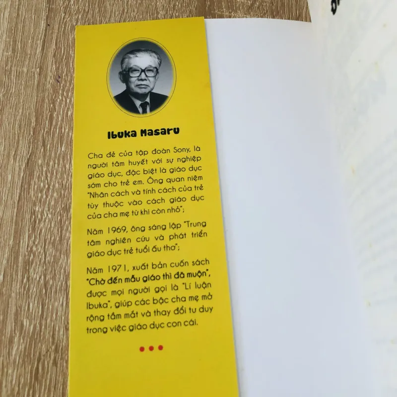 CHỜ ĐẾN MẪU GIÁO THÌ ĐÃ MUỘN 1000658