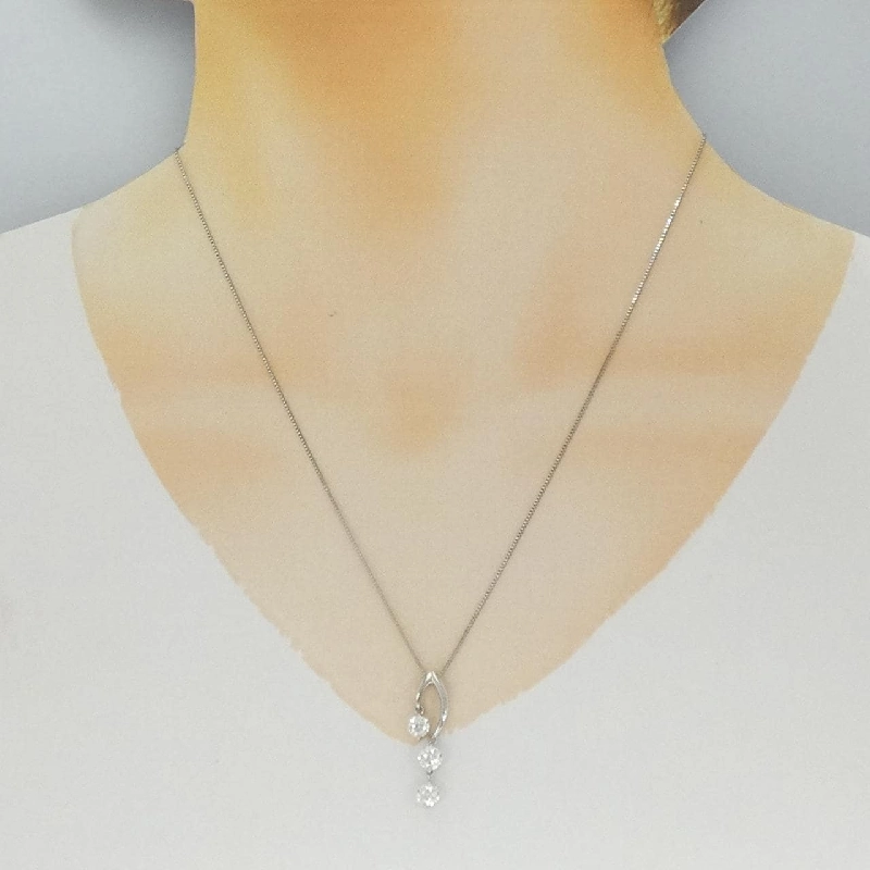 Dây chuyền kim cương PT900/PT850 1.023CT - Hàng hiệu Authentic 858229