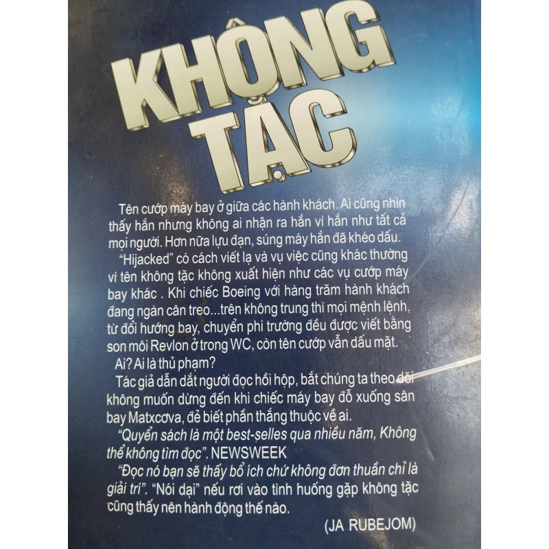 KHÔNG TẶC - DAVID HARPER 574341