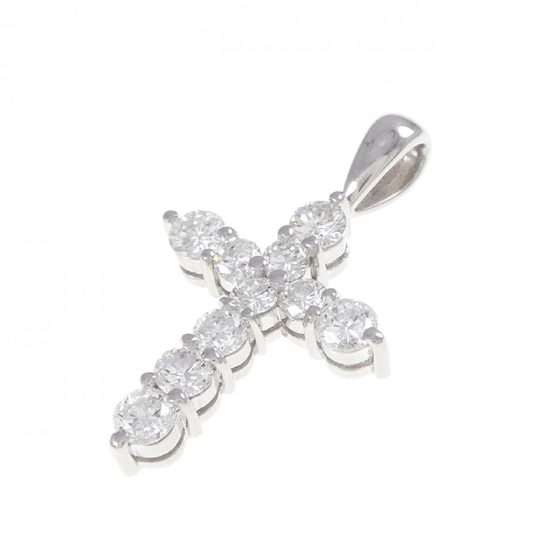 PT900 Mặt dây chuyền kim cương hình chữ thập 1.05CT - Hàng hiệu Chính hãng 864983