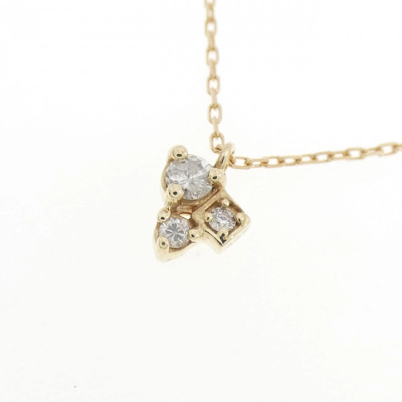 K10YG Dây chuyền kim cương 0.07CT - Hàng hiệu Chính hãng 858304