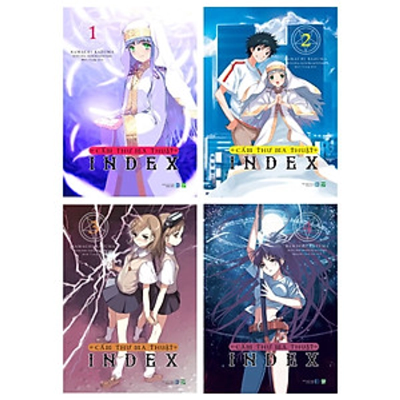 Cấm thư Index Tập 1 - 4 (Seal) - Toaru Majutsu no Index - IPM - Giá bìa 420k 486806