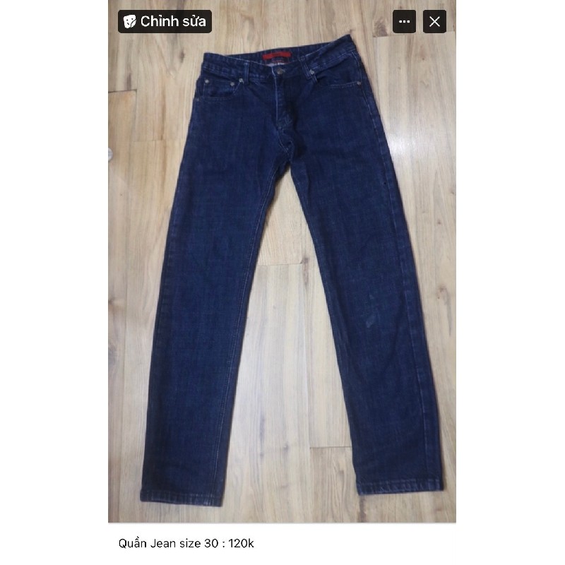 Quần Jean Xanh Size 30 21744