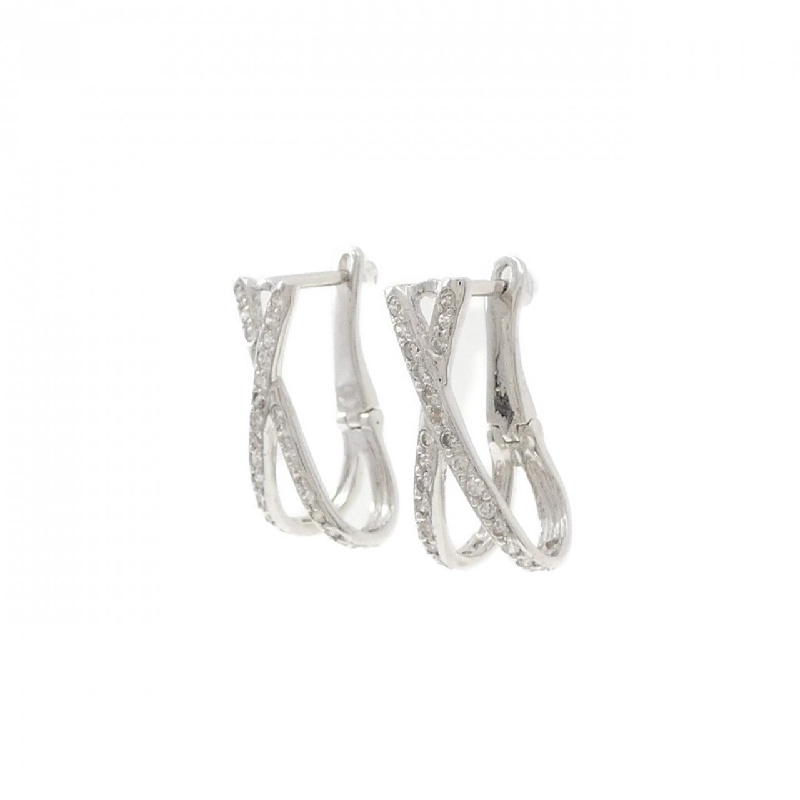 K18WG Bông tai kim cương 0.46CT - Hàng hiệu Chính hãng 874160