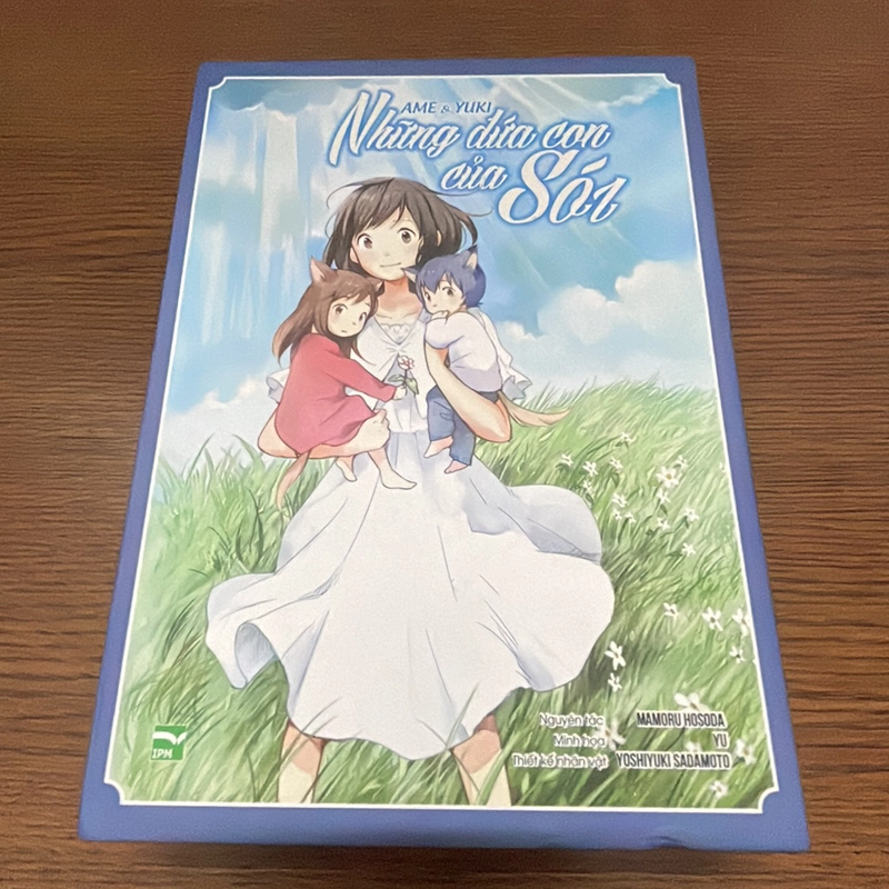 Boxset Những đứa con của sói Ame & Yuki Mamoru Hosoda 357870