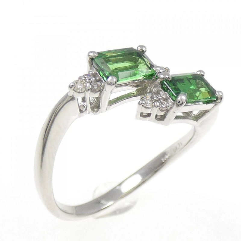 Nhẫn Garnet Xanh PT 1.00CT - Hàng hiệu Chính hãng 856095