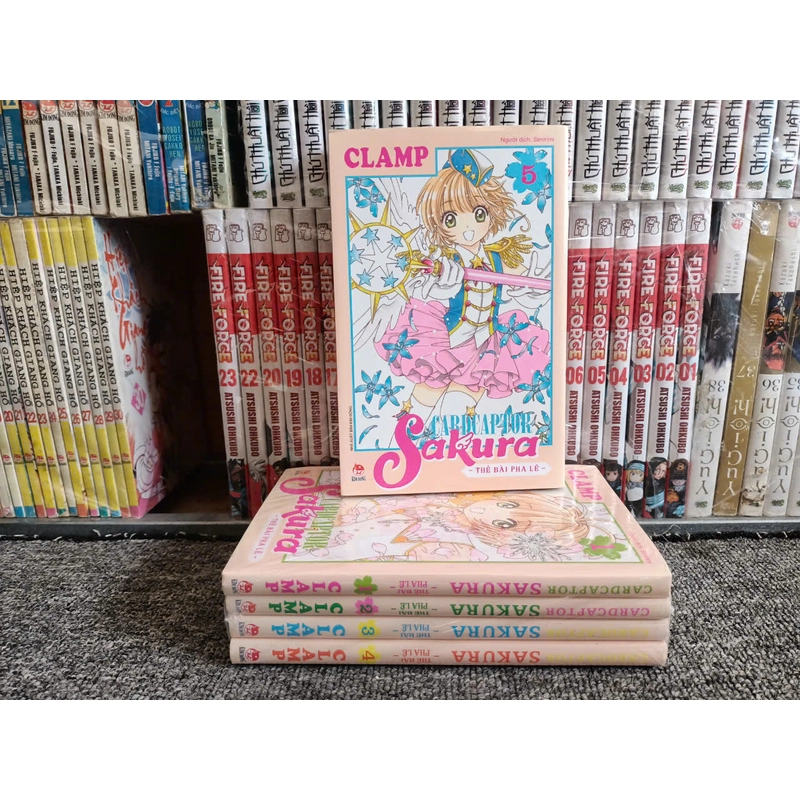 Truyện CardCaptor Sakura Thẻ Bài Pha Lê - 5 Tập - NXB Kim Đồng 315057