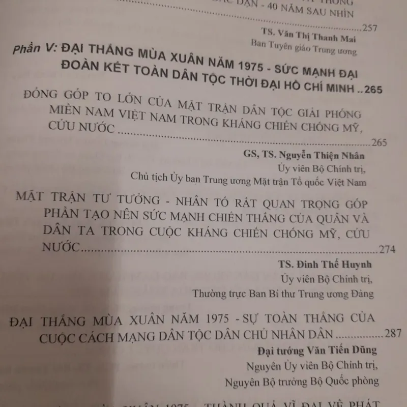 DẤU ẤN ĐẠI THẮNG MÙA XUÂN lịch sử thời đại HỒ CHÍ MINH. Vũ Thiên Bình tuyển chọn 565119