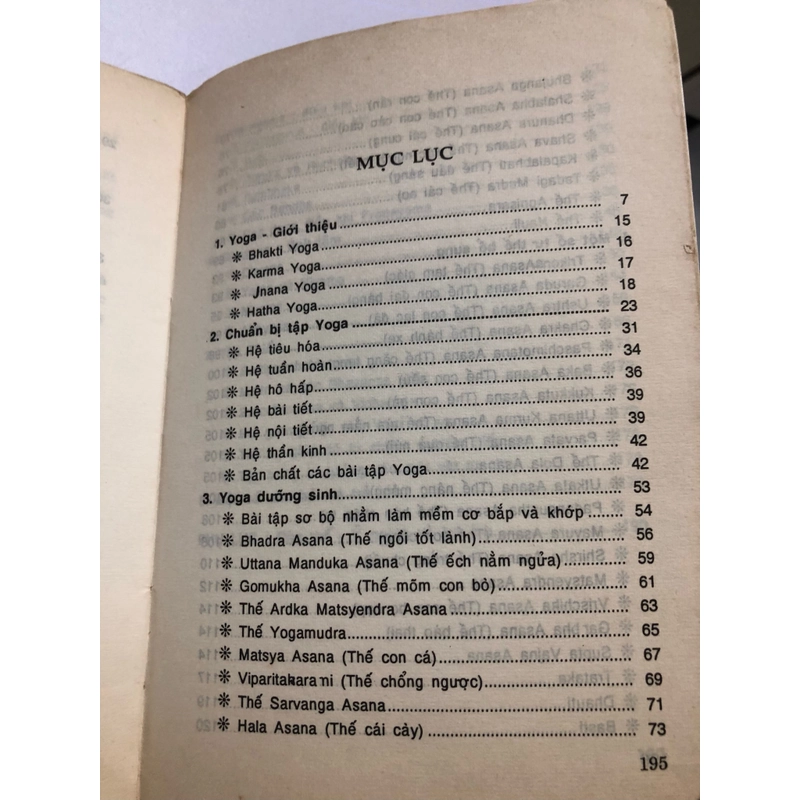 YOGA TRONG ĐỜI SỐNG THƯỜNG NGÀY - 197 TRANG, NXB: 1996 299455